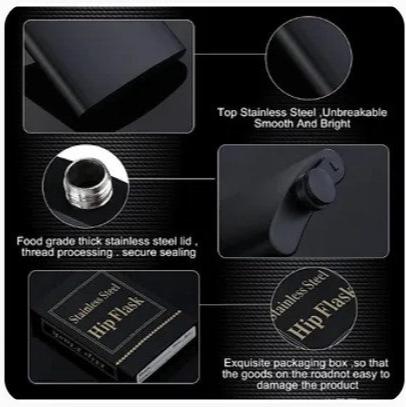 8oz Aluminum Flask