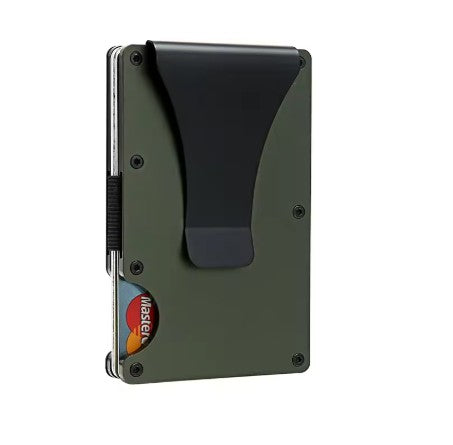 RFID Credit Card Holder, Carbon Fiber Minimalist Slim Wallet