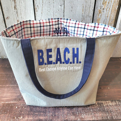 Beach Bag / Extra Large Tote Bag