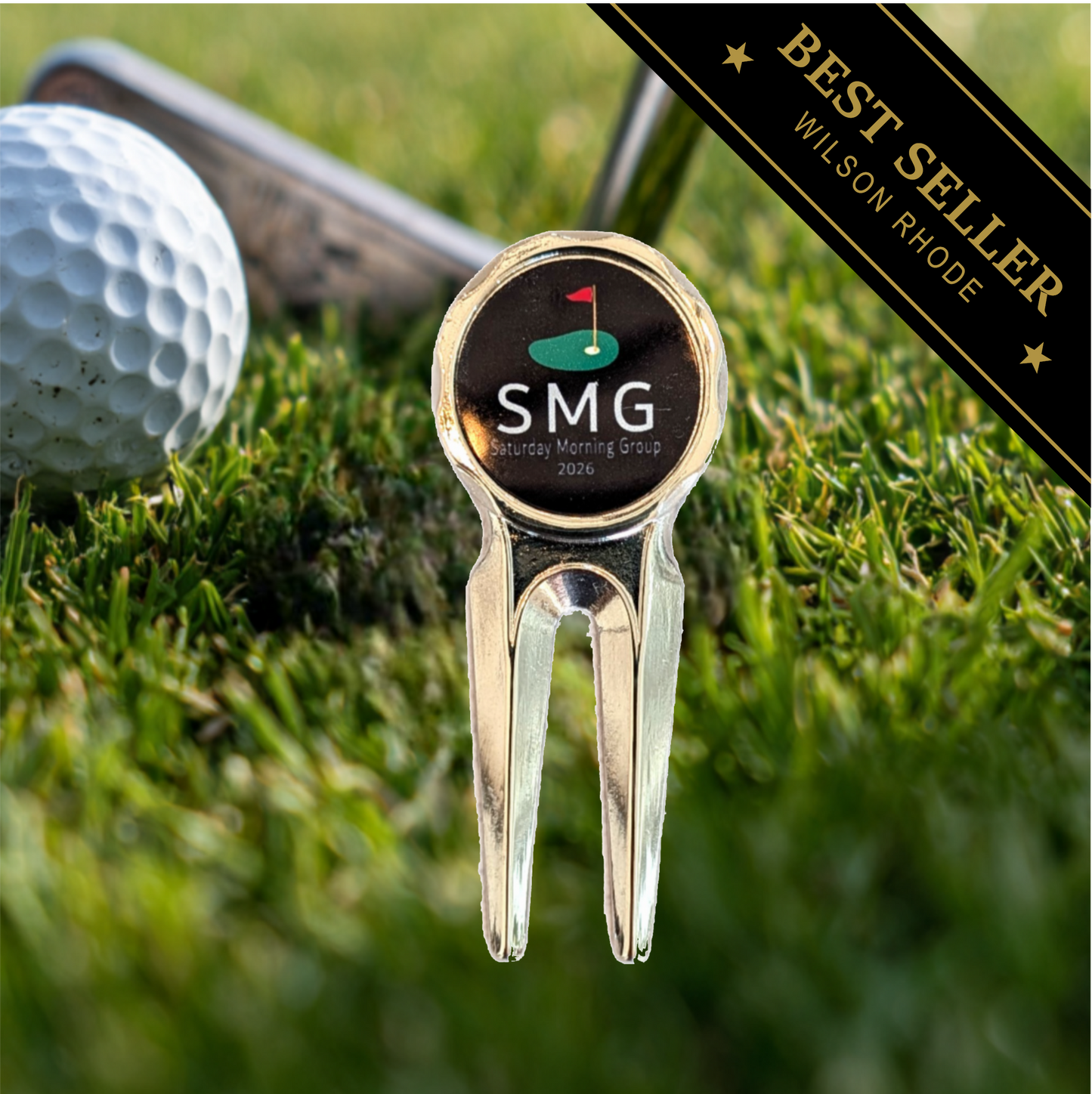 Personalized Metal Divot Tool